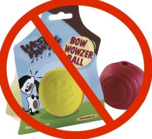 Bow Wowzer balls are no longer available