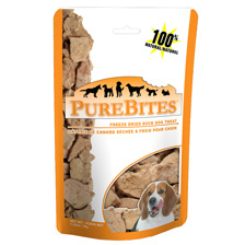 PureBites Freeze Dried Duck treats