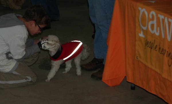 Paws table at Woofstock